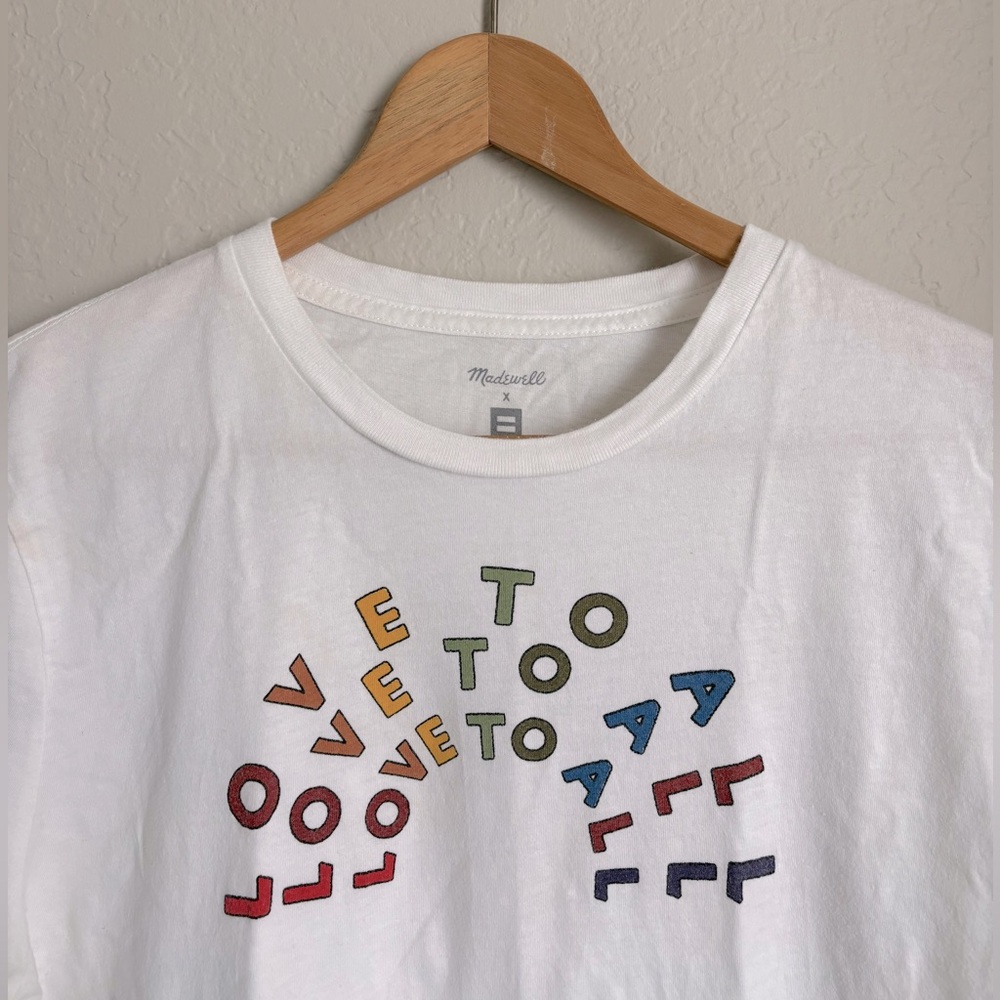 Madewell x Human Rights Campaign Love to All Tee